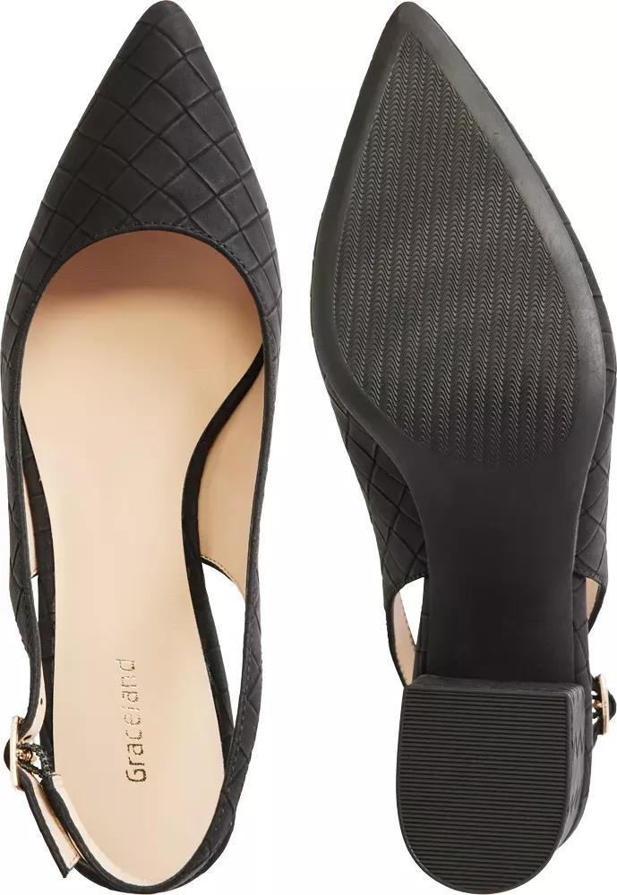 Black Block High Heels, , large image number 4