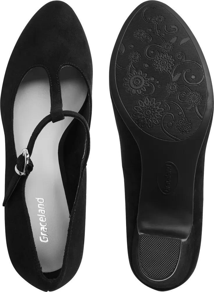 Wide Heel Shoes 36 � 42, , large image number 4