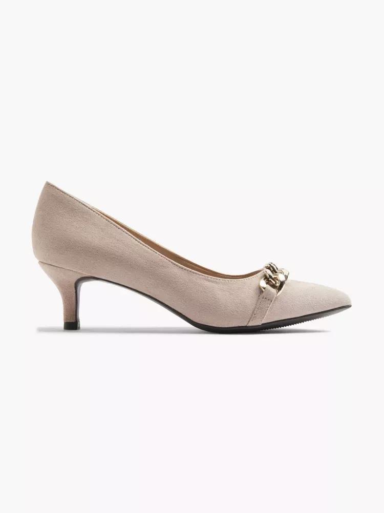 Pink Metallic Braided Heels, , large image number 0