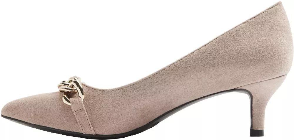 Pink Metallic Braided Heels, , large image number 3
