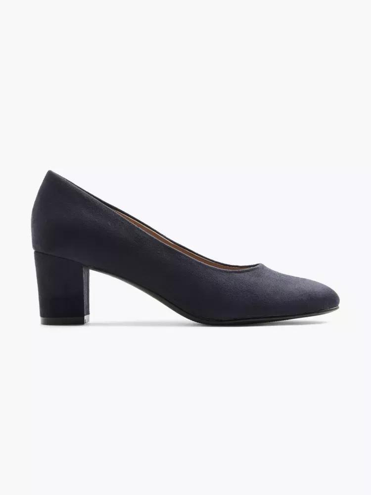 Burgundy Pointed Toe Block Heels, , large image number 0