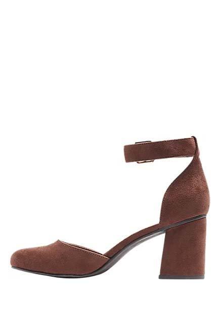 Black Ankle Chain Heels, , large image number 2