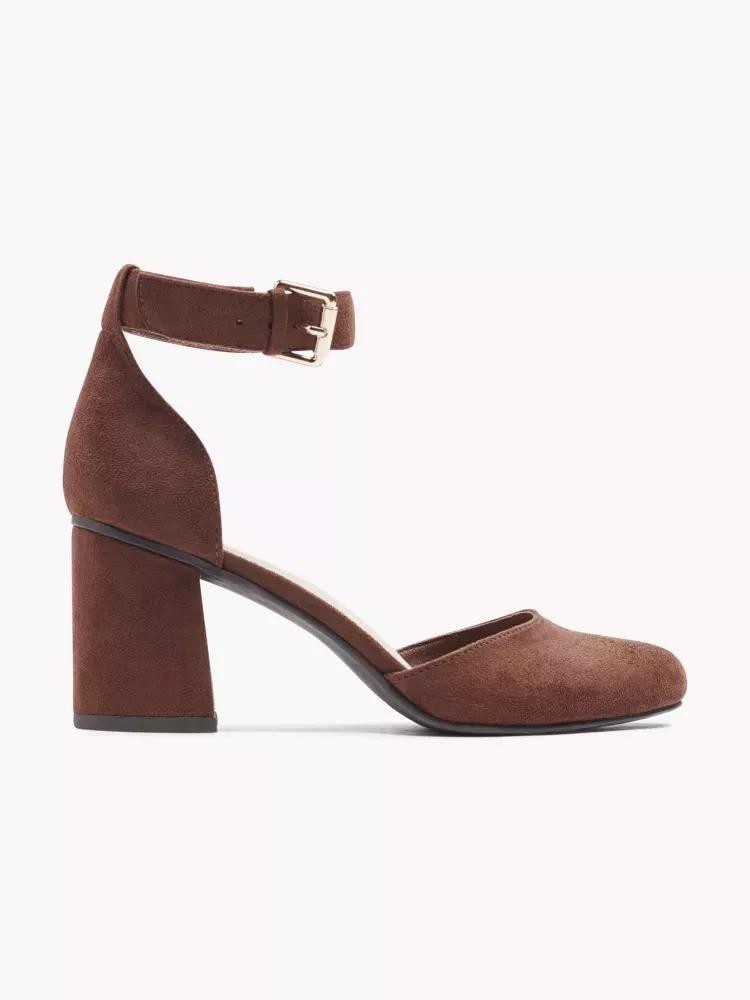 Black Ankle Chain Heels, , large image number 6