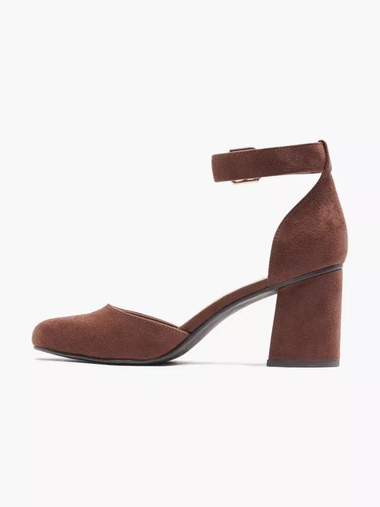 Black Ankle Chain Heels, , large image number 7