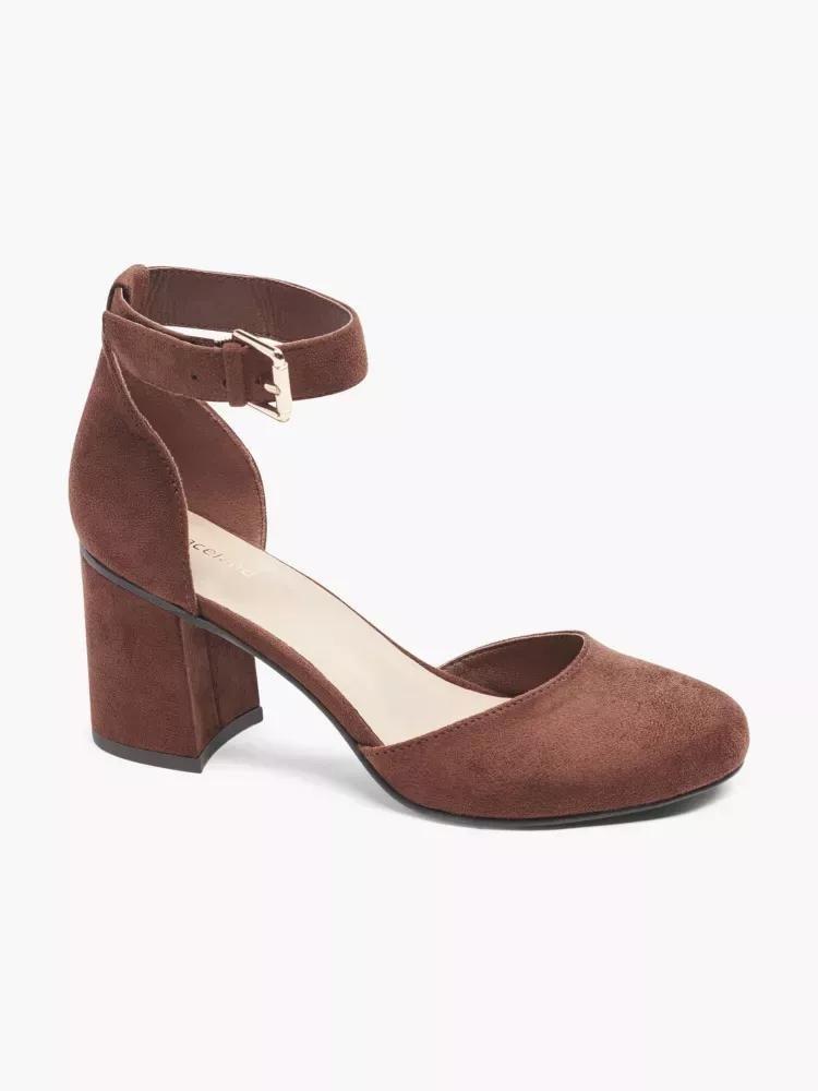 Black Ankle Chain Heels, , large image number 11