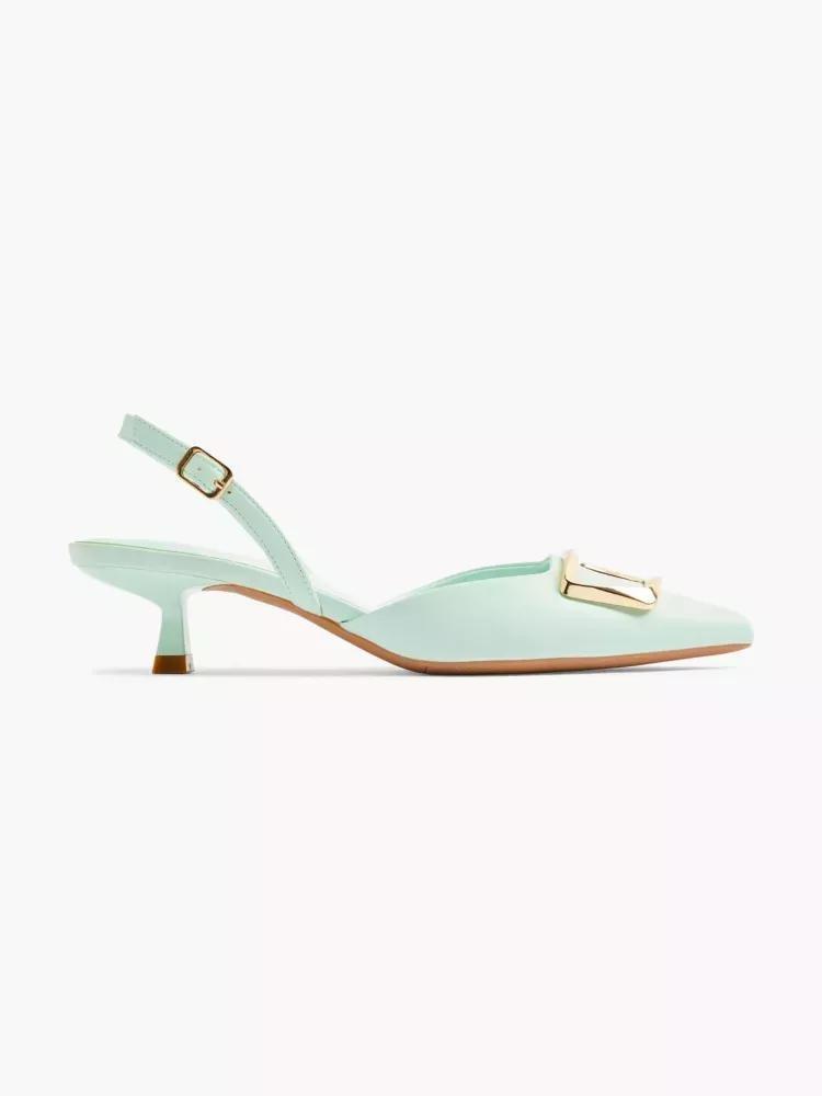 Blue Pointed Toe Heels, , large image number 0