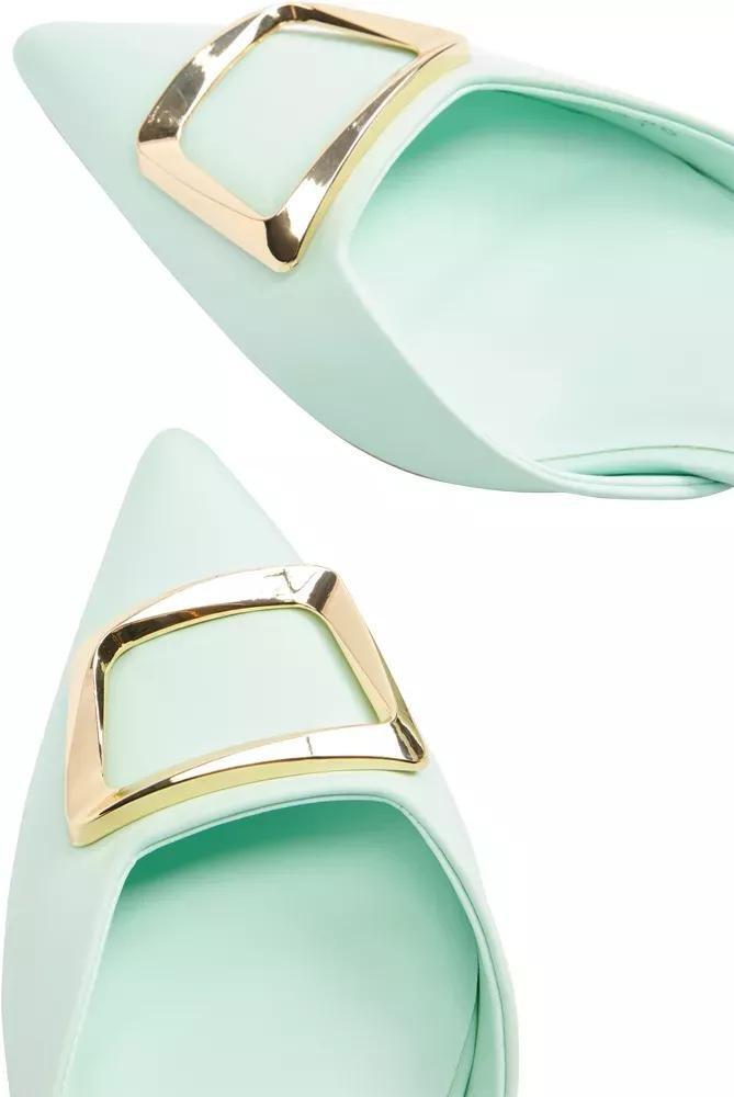 Blue Pointed Toe Heels, , large image number 6