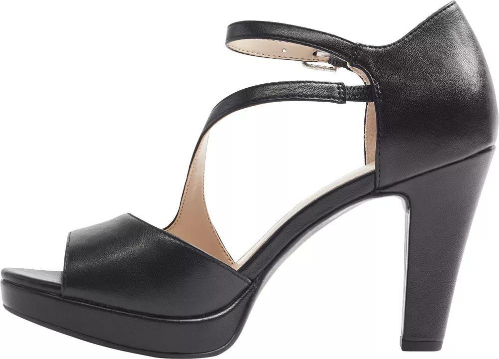 Black Ankle Strap Heels, , large image number 3