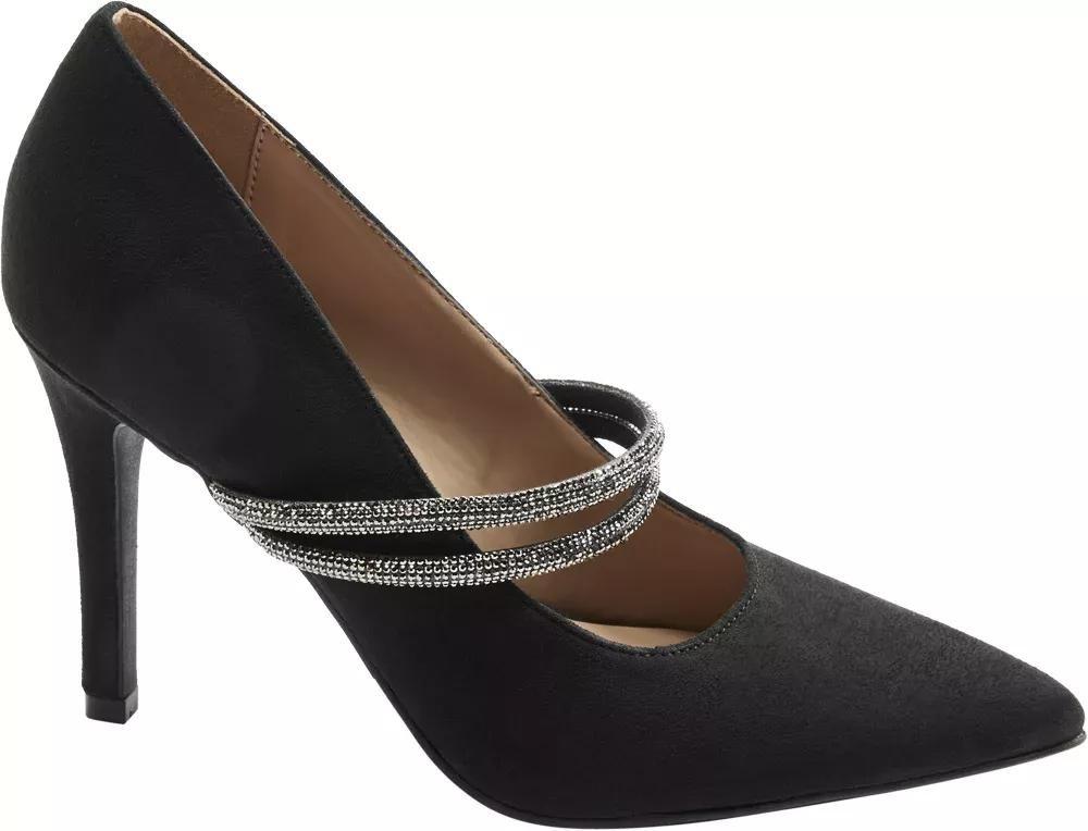 Black Catwalk Pumps, , large image number 1