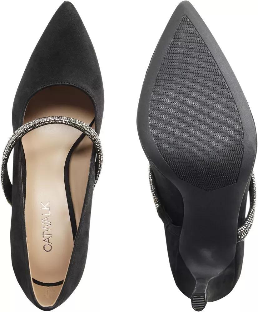 Black Catwalk Pumps, , large image number 4