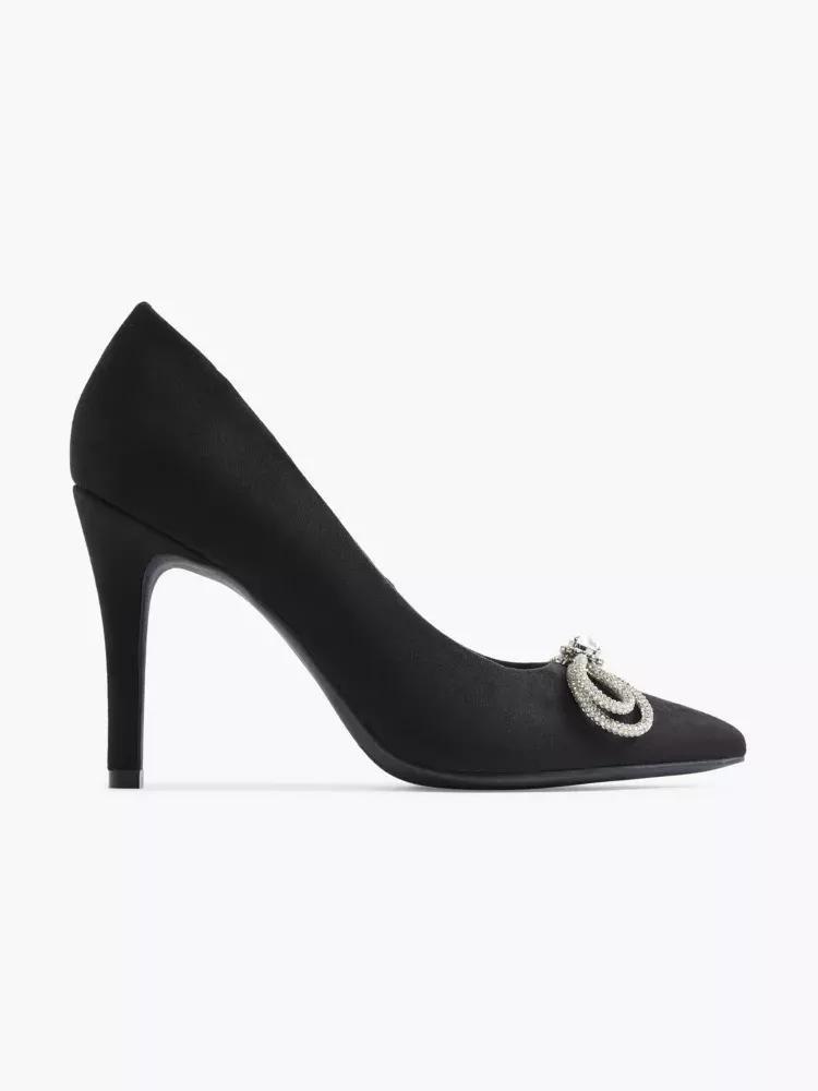 Black catwalk outlet heels