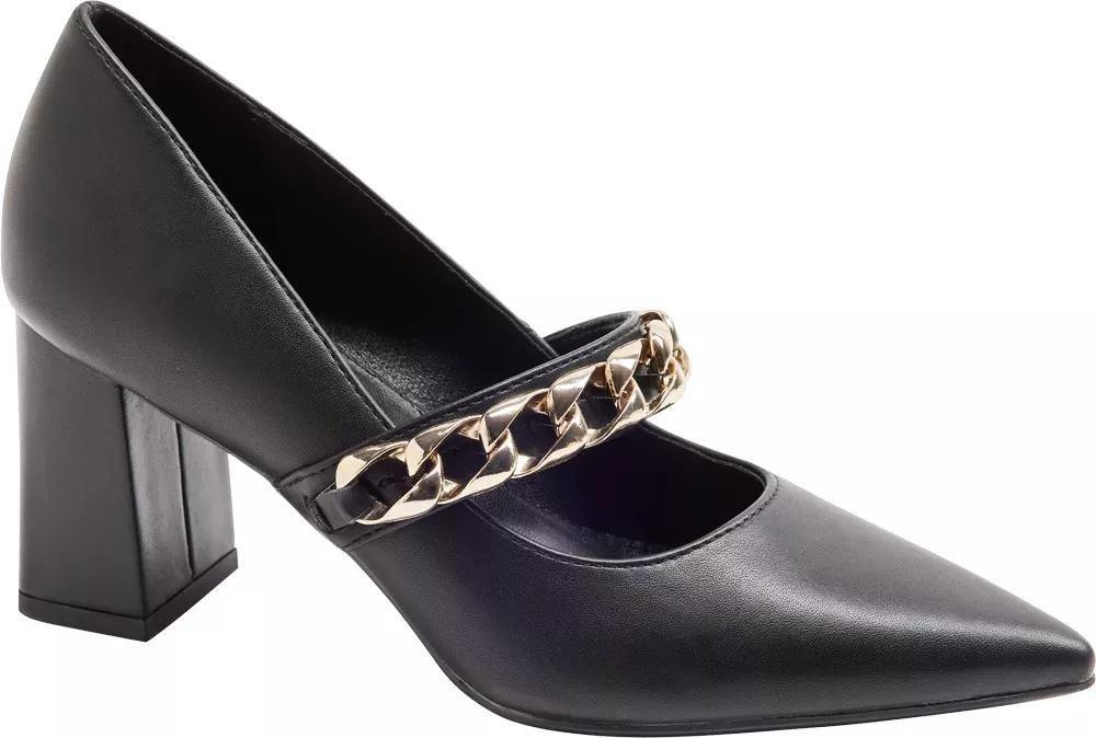 Black Pointed Toe Heels, , large image number 1