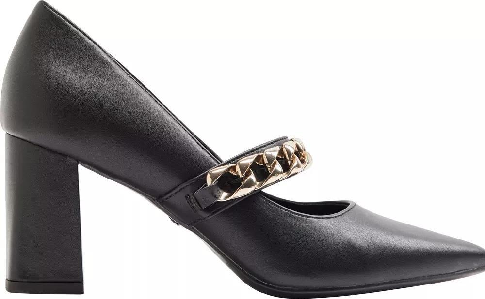 Black Pointed Toe Heels, , large image number 2