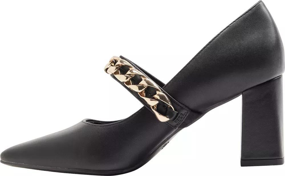 Black Pointed Toe Heels, , large image number 3
