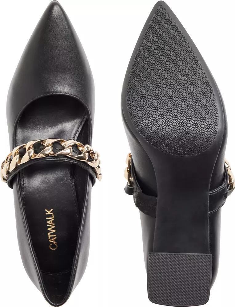 Black Pointed Toe Heels, , large image number 4