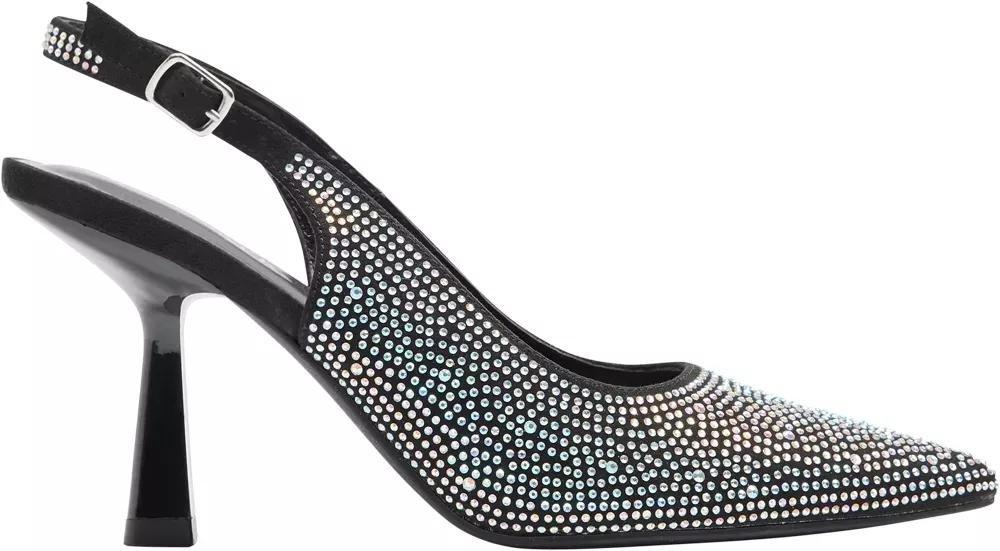 Black Slingback Heel, , large image number 2