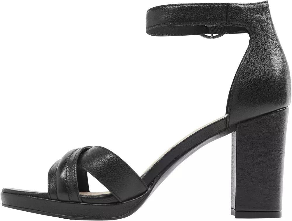 Black Leather Heels, , large image number 2