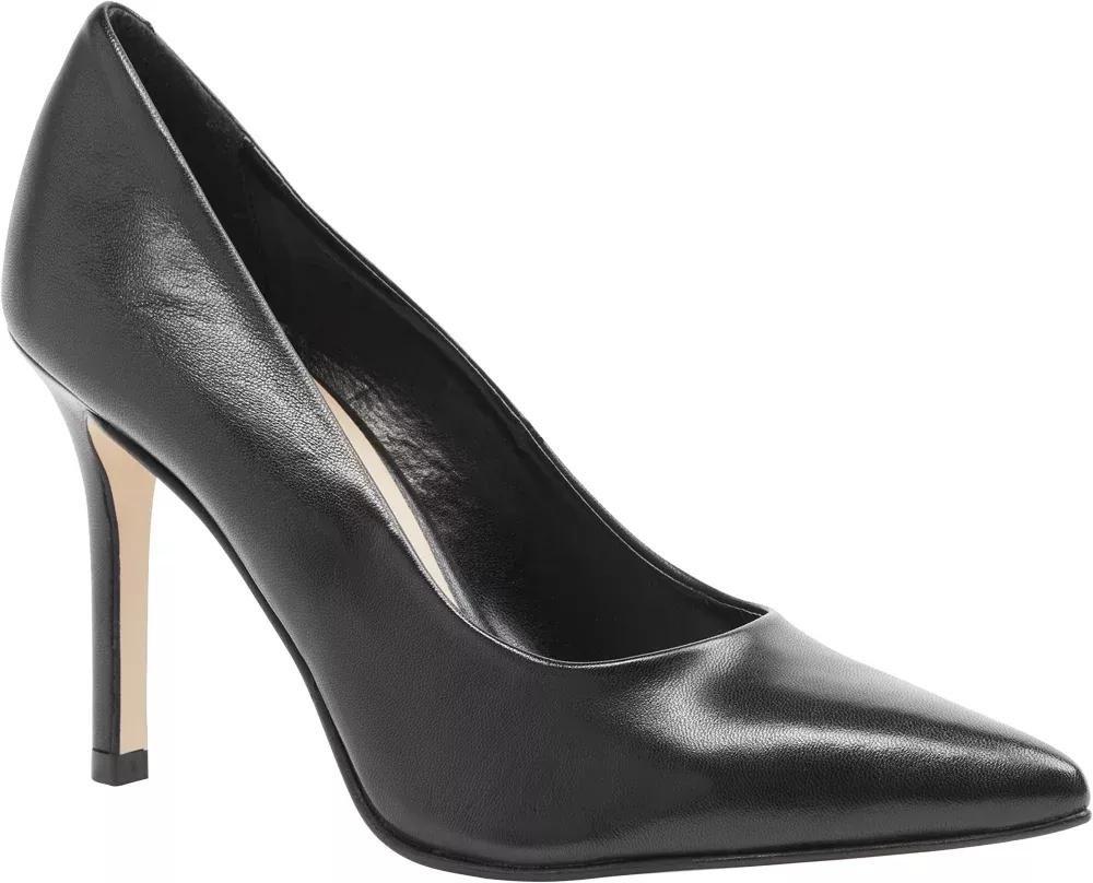 Black Leather Heels, , large image number 1