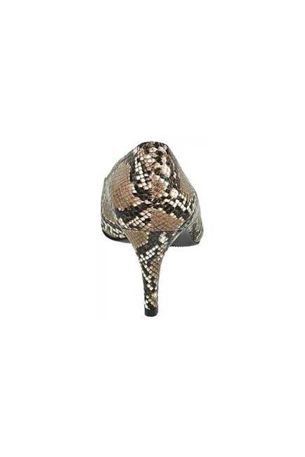 Beige Animal Print Pattern Pumps, Women, , large image number 3