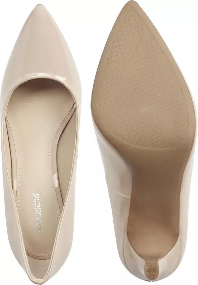 Nude Patent Heels, , large image number 4