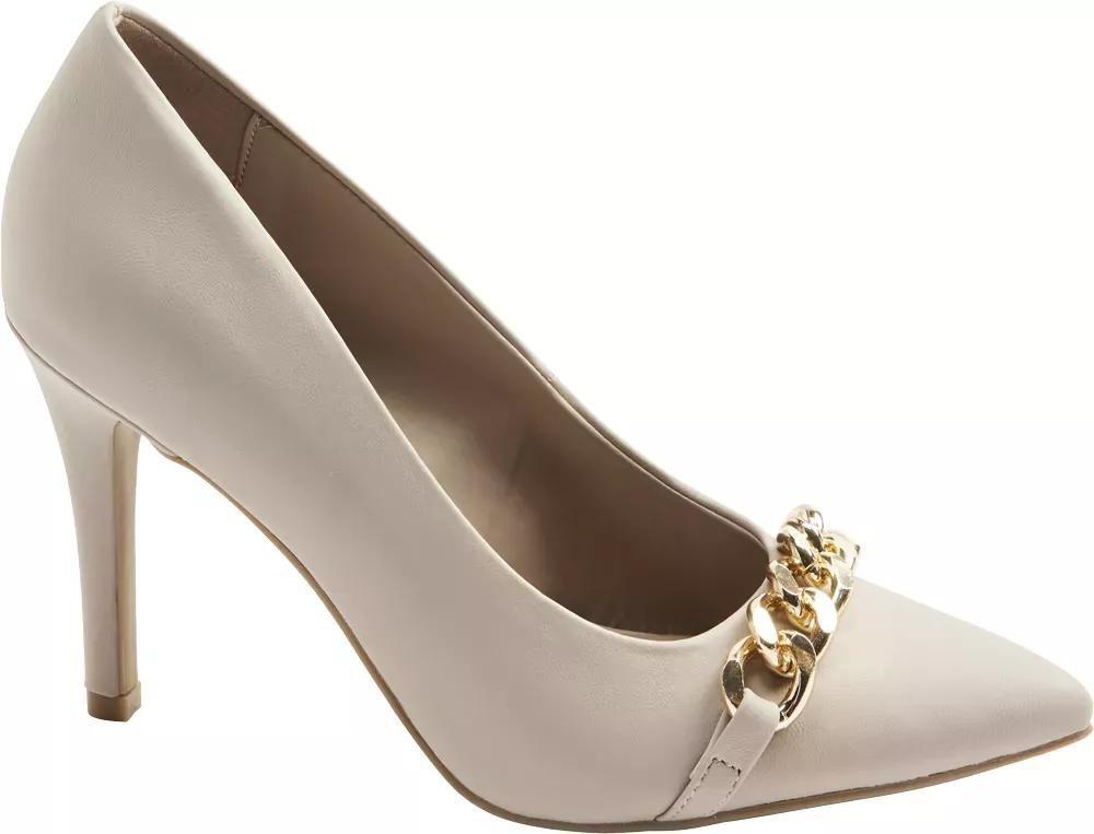White Pointed Toe Heels, , large image number 1