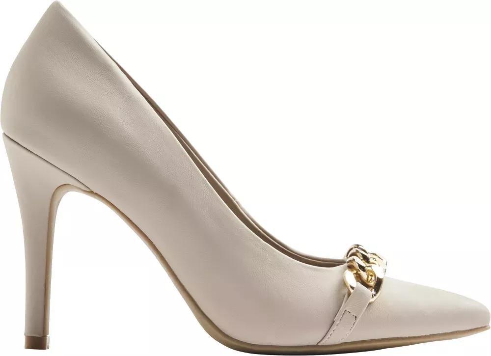 White Pointed Toe Heels, , large image number 2