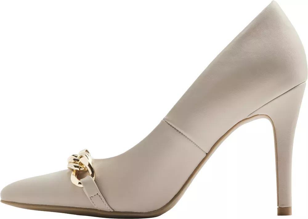 White Pointed Toe Heels, , large image number 3