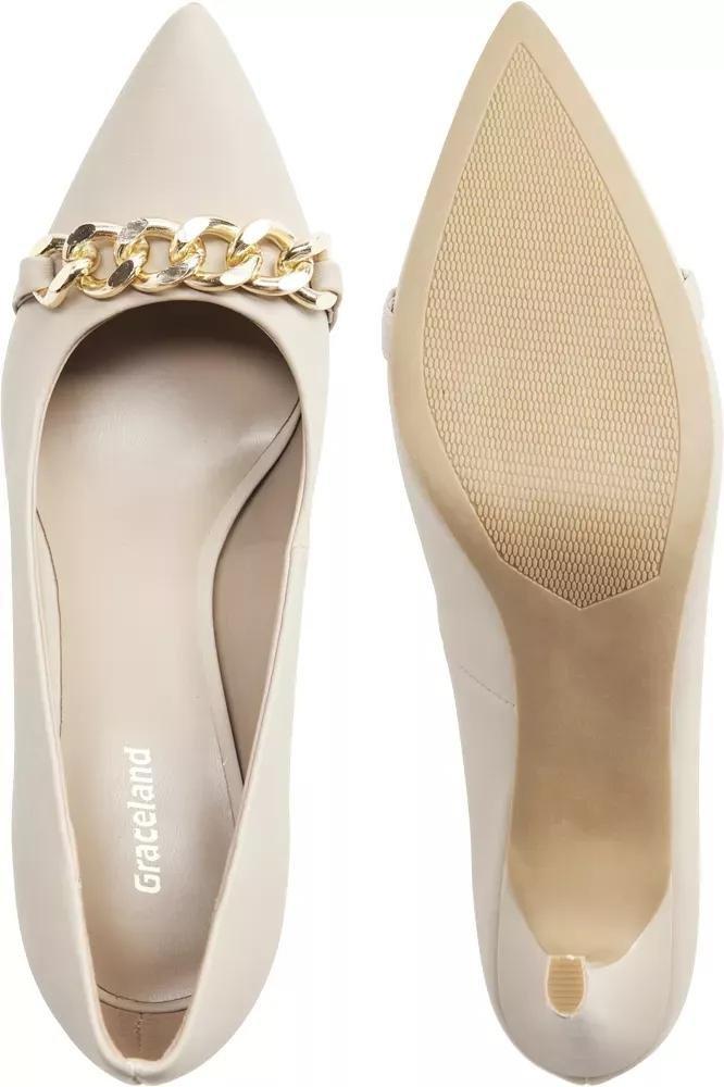 White Pointed Toe Heels, , large image number 4