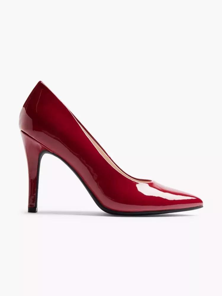 Red Pointed Toe Heels, , large image number 0