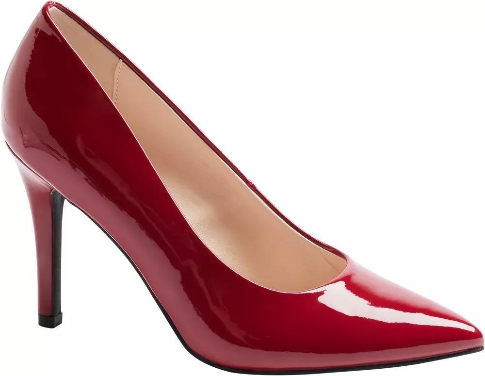 Red Pointed Toe Heels, , large image number 1