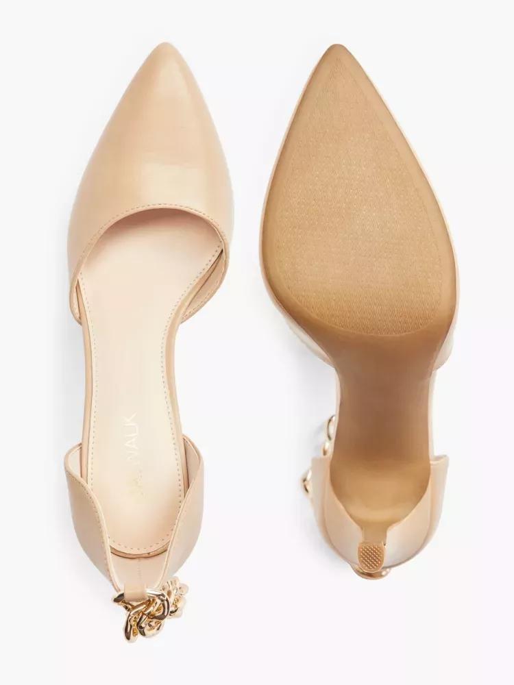 Beige High Heel Shoe, , large image number 3