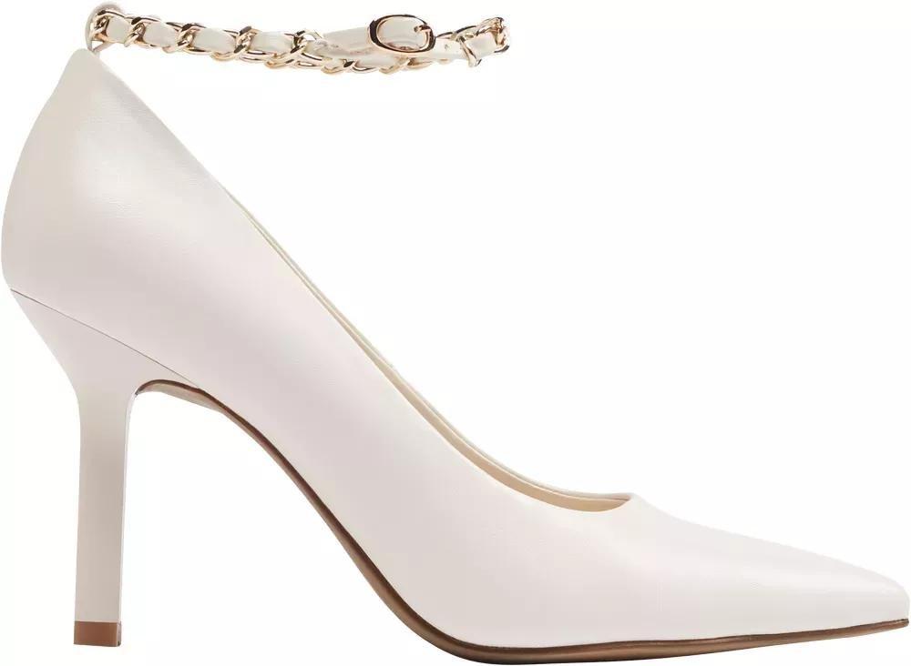 White Slip On Heels, , large image number 2