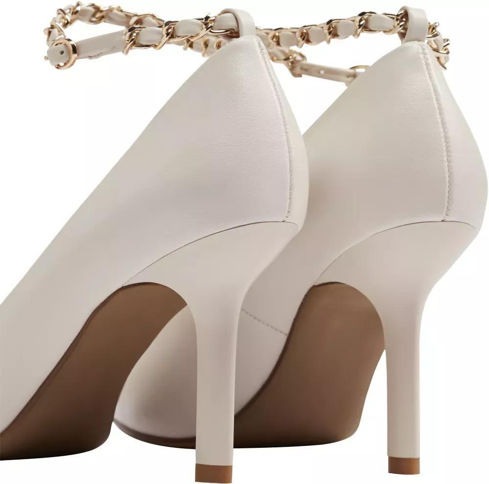White Slip On Heels, , large image number 5