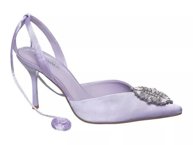Purple Pointed Toe Heels, , large image number 0