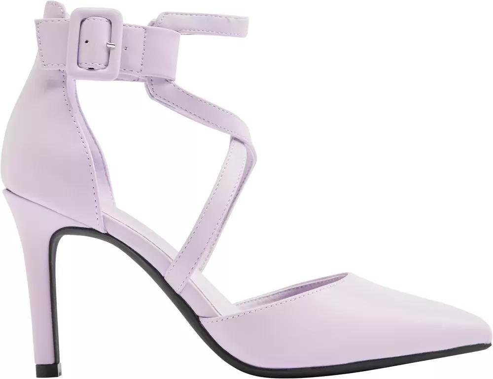 Purple Ankle Buckle Pumps, , large image number 2