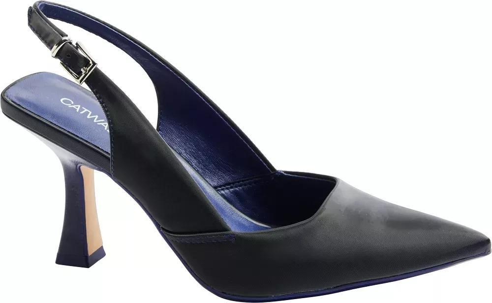 Navy Slingback Pumps, , large image number 7