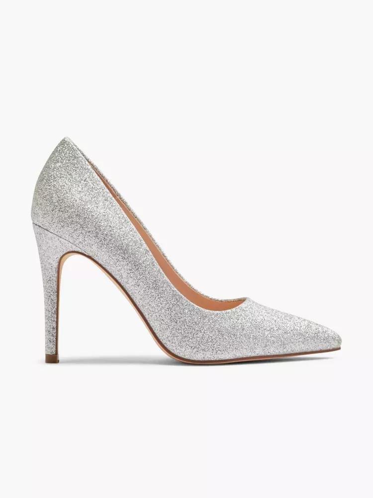 Silver Shiny High Heels, , large image number 0