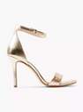 5th Avenue - Gold Heeled Sandal
