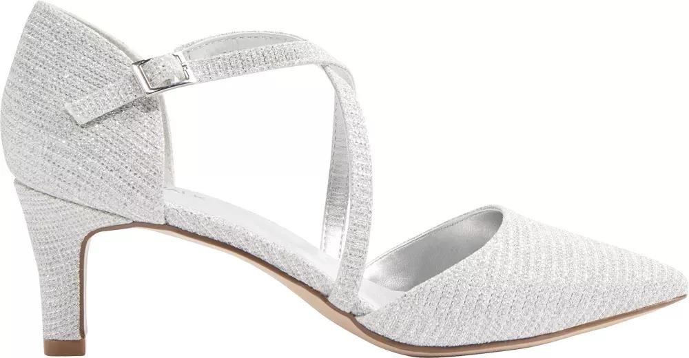 White Pointed Toe Heels, , large image number 2