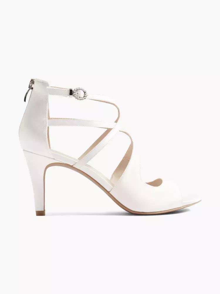 White Wedding Collection High Heels, , large image number 0