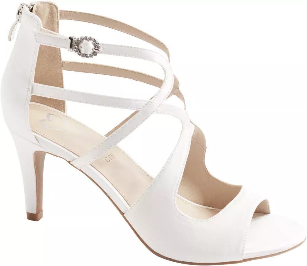 White Wedding Collection High Heels, , large image number 1