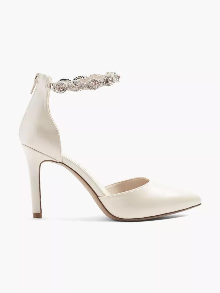 Nude Bridal Shoe, , large image number 0