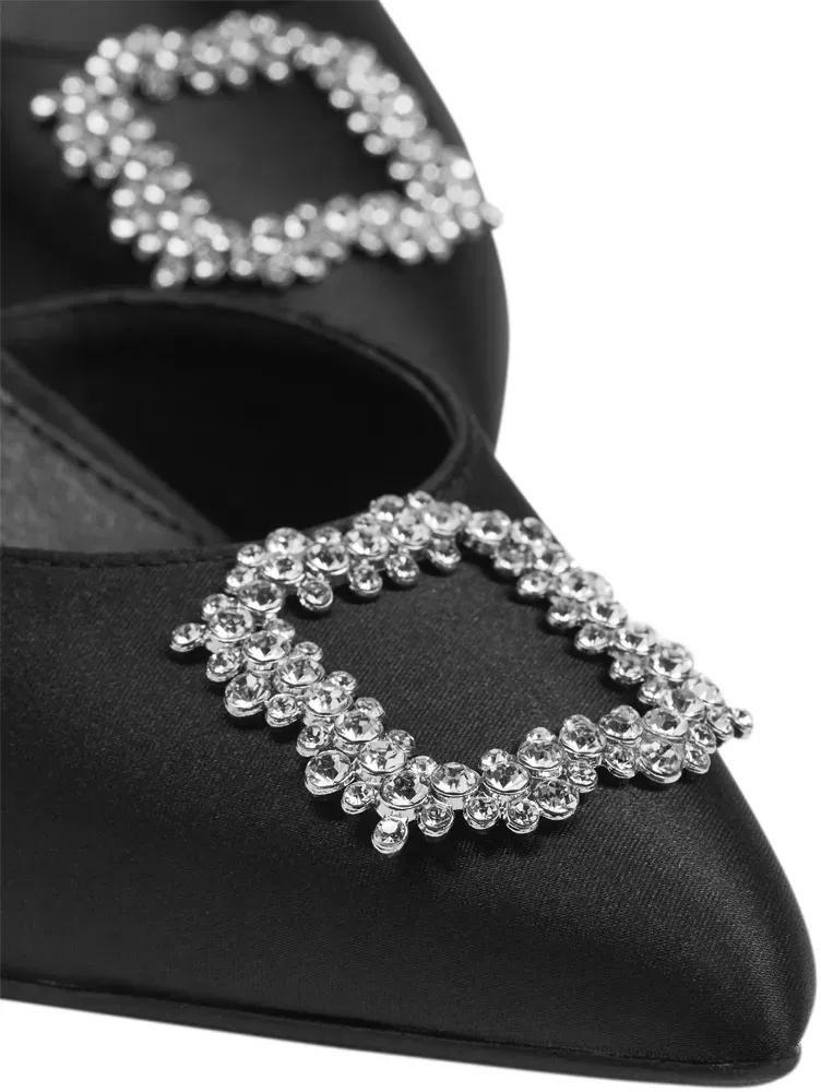 Black Pointed Toe Heels, , large image number 6