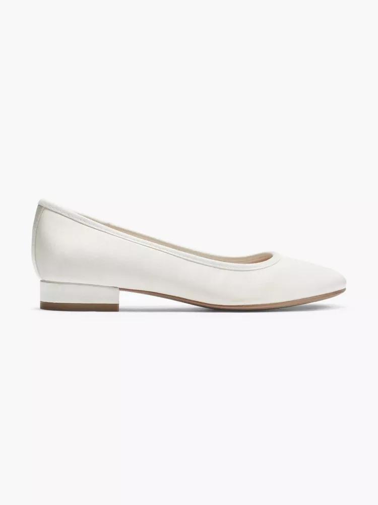 White Wedding Collection Ballerinas, , large image number 0