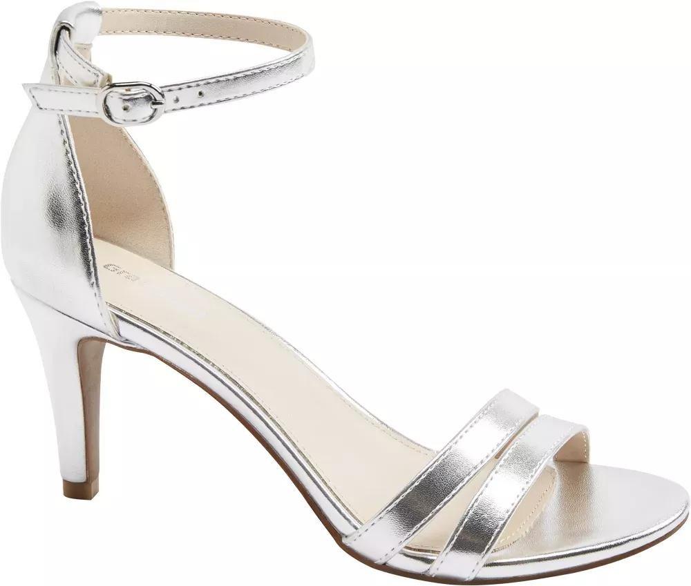 Grey Heeled Sandals, , large image number 1