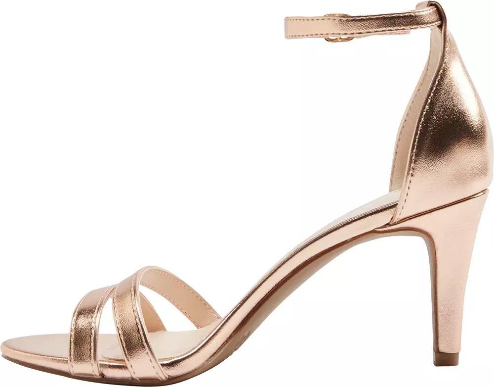 Gold Open Toe Heels, , large image number 3