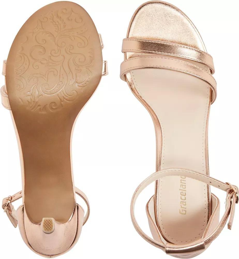 Gold Open Toe Heels, , large image number 4