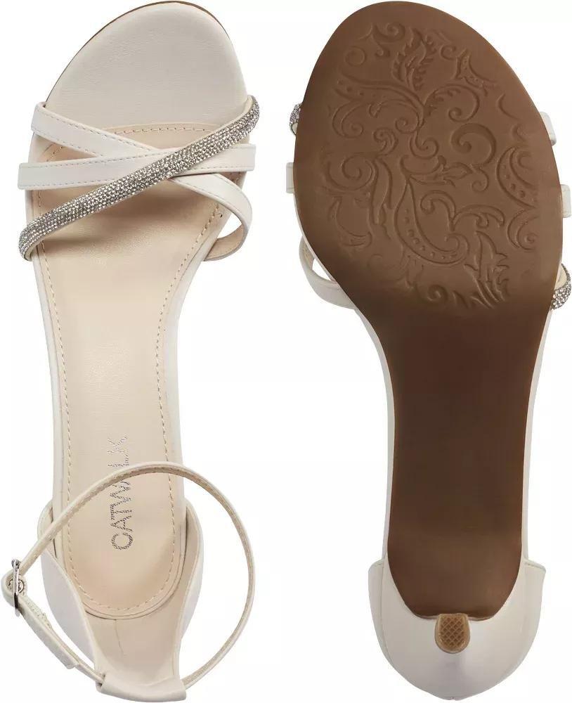 White Strapped Heels, , large image number 4