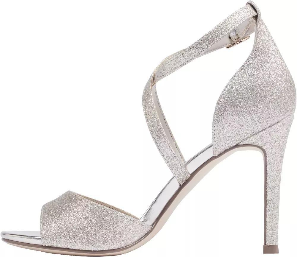 Grey Open Toe Heels, , large image number 3
