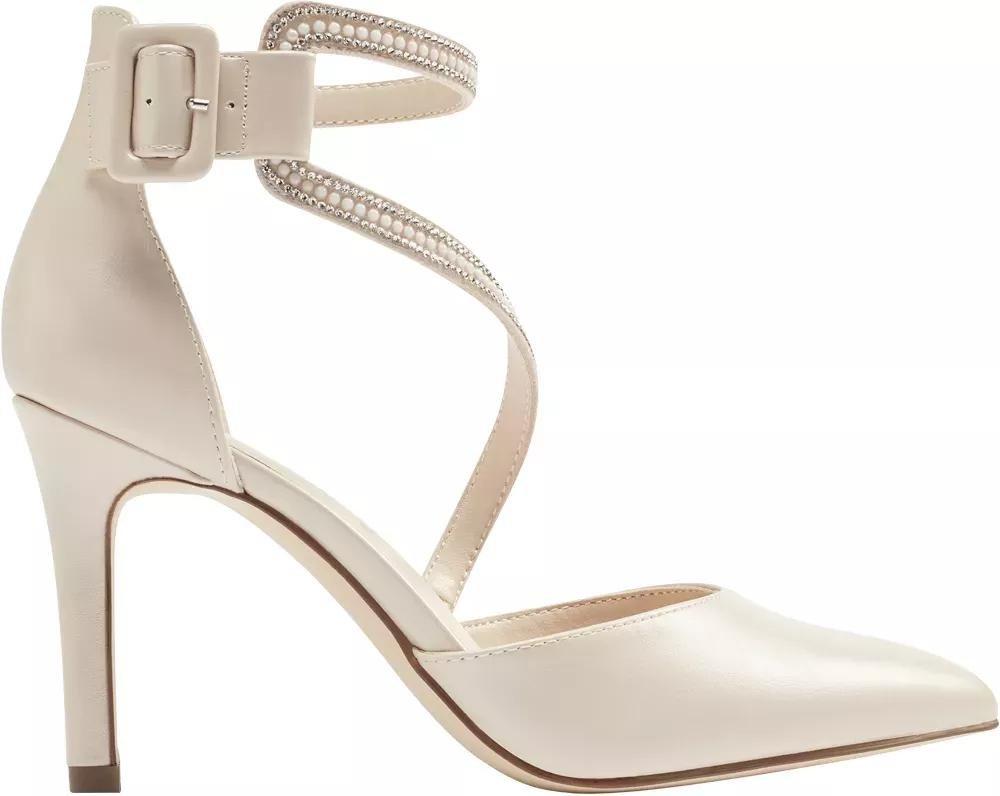 Beige Strappy Heels, , large image number 2